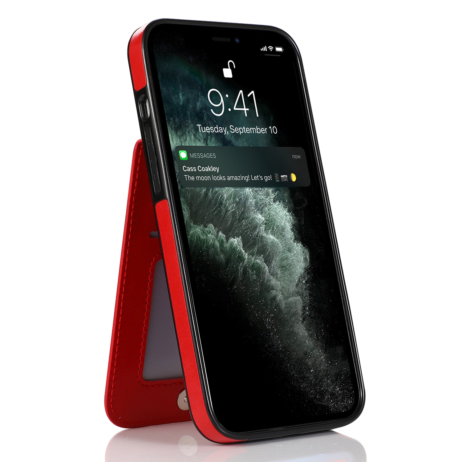 For iPhone 13 Pro Max Card Slots Phone Kickstand Case PU Leather Coated TPU Back Cover For iPhone 13 Pro Max Card Slots Phone Kickstand Case PU Leather Coated TPU Back Cover